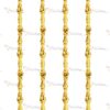 Ornamental Floral Designer Brass Chain