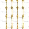 Royal Carved Brass Jhula Chain (Floral Edition)