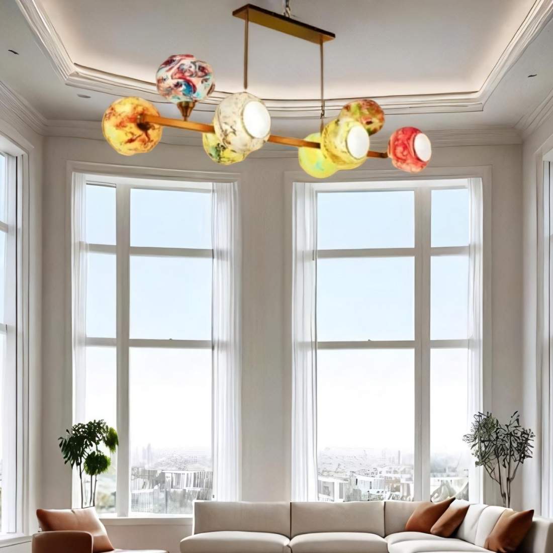 Modern-8-Lights-Ring-Cluster-